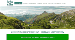 Desktop Screenshot of best-tour.cz